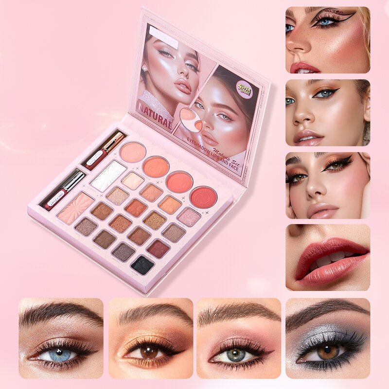 Makeup Set Manufacturer - Best-Selling 3 in 1 24-Color Shimmer Matte Eyeshadow