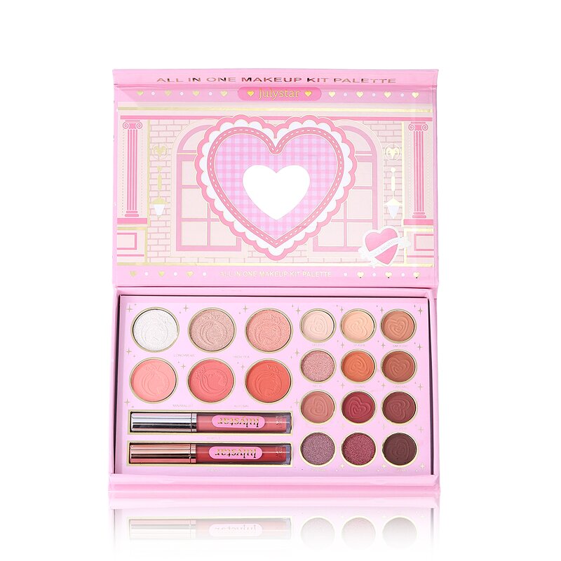 Makeup Palette Set Manufacturer - All-in-One 20 Color Lip Gloss Blusher Highlight
