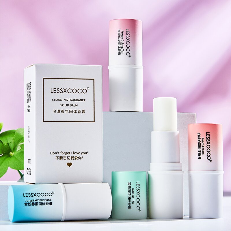 Solid Perfume Manufacturer - LESSXCOCO Private Label Deodorant Pocket Stick OEM