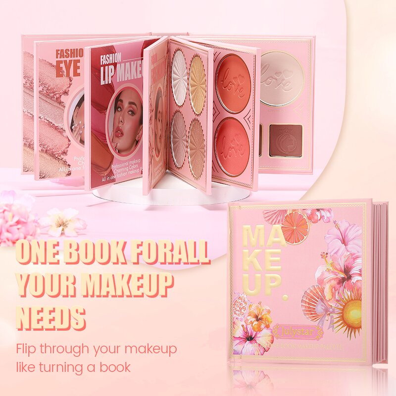 Makeup Palette Manufacturer - Wholesale 6 Layer Book-style Waterproof Matte Natural