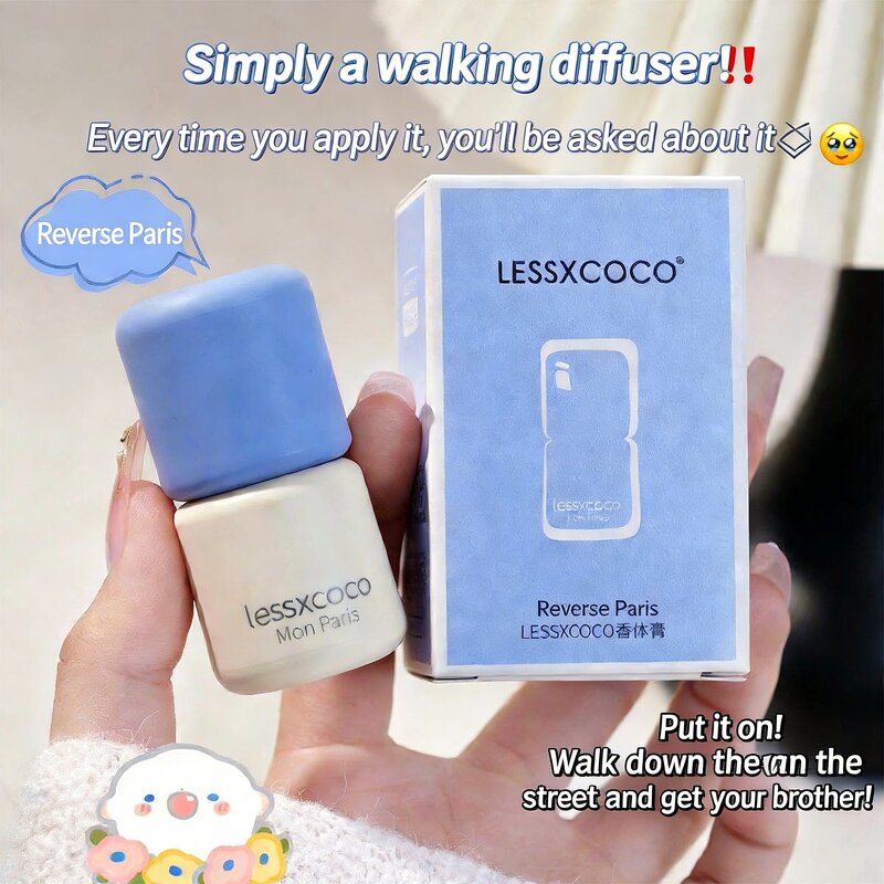 Solid Perfume Stick Manufacturer - Private Label LESSXCOCO 4g Refreshing Low MOQ
