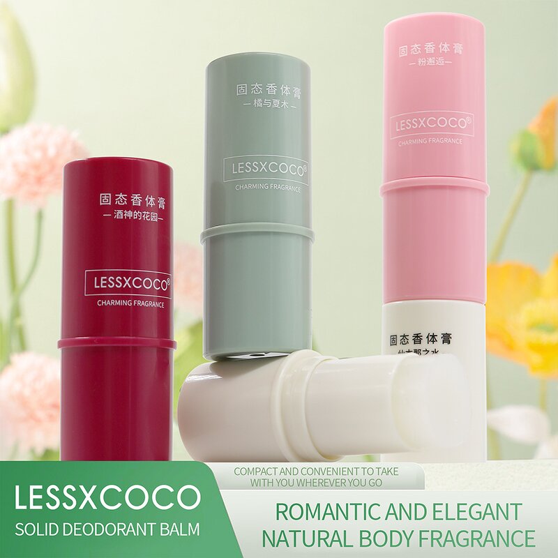 Solid Perfume Kit Manufacturer - Custom Vegan 4 Smell Portable Fresh Long Lasting