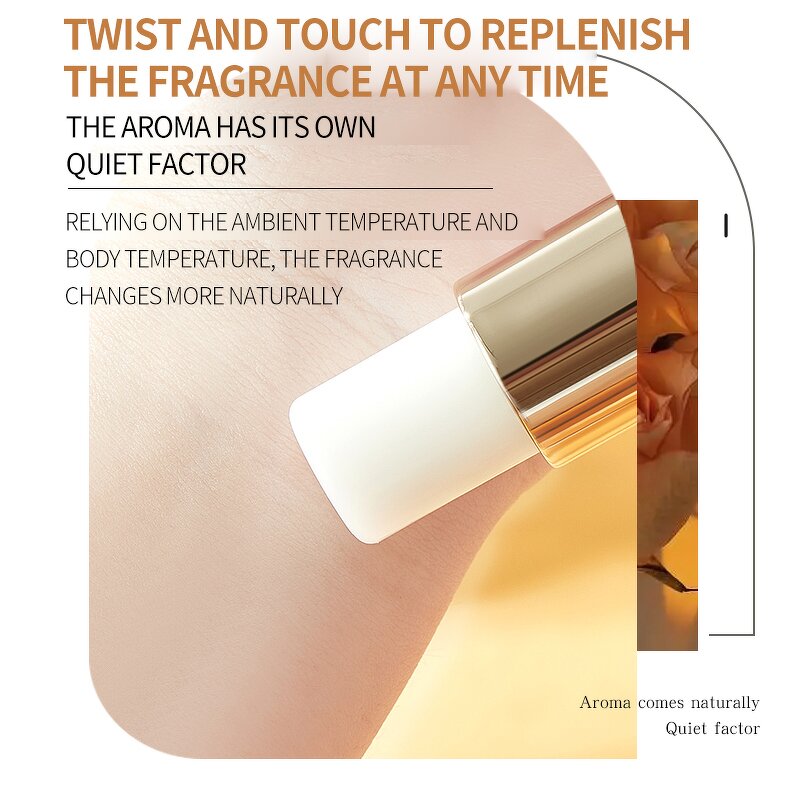 Solid Perfume Stick Manufacturer - YZS 4 Smell Portable Romantic Long Lasting