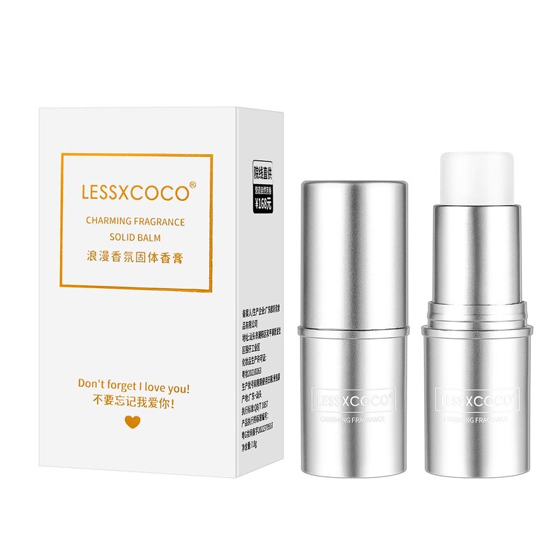 Solid Perfume Balm Manufacturer - Private Label LESSXCOCO 4 Scents Long Lasting