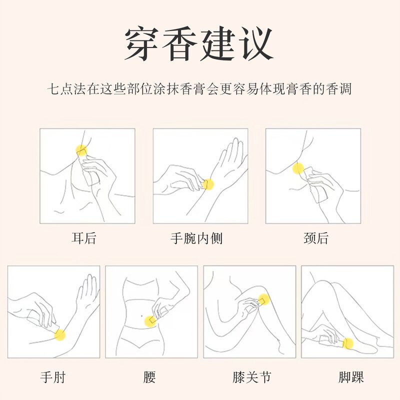 Solid Perfume Balm Manufacturer - Private Label LESSXCOCO 4 Scents Long Lasting