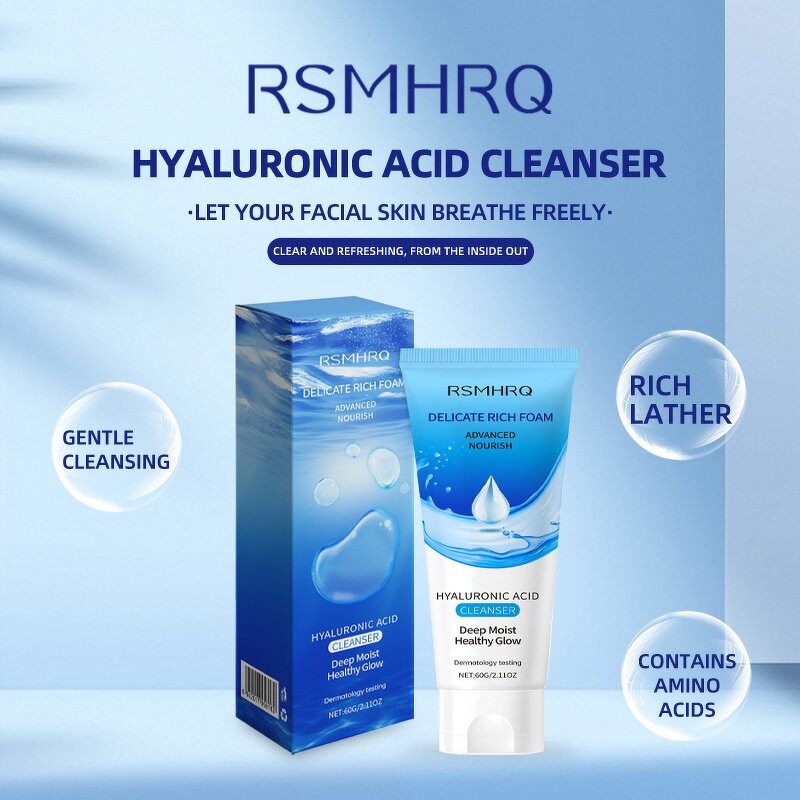 Facial Cleanser Manufacturer - Private Label Hyaluronic Acid Niacinamide Foam