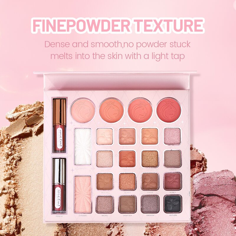 Makeup Set Manufacturer - Best-Selling 3 in 1 24-Color Shimmer Matte Eyeshadow