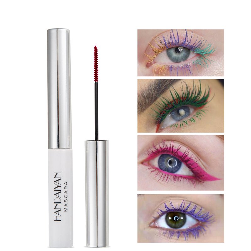 Mascara Manufacturer - Private Label HANDAIYAN Fiber Feather 12-Color Dense Curling