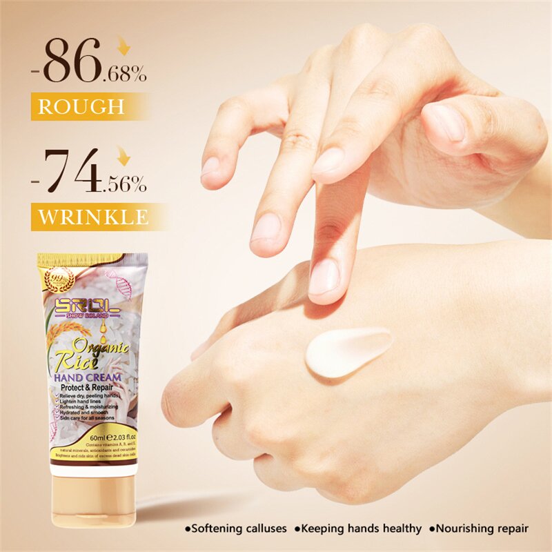 Hand Cream Manufacturer - Wholesale Custom Organic Rice 60ml for All Seasons