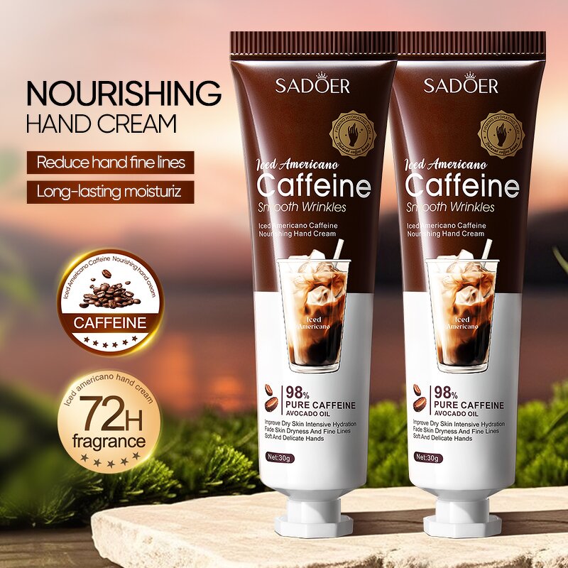 Hand Cream Manufacturer - Wholesale Custom Lced Americano Caffeine 30g Mini