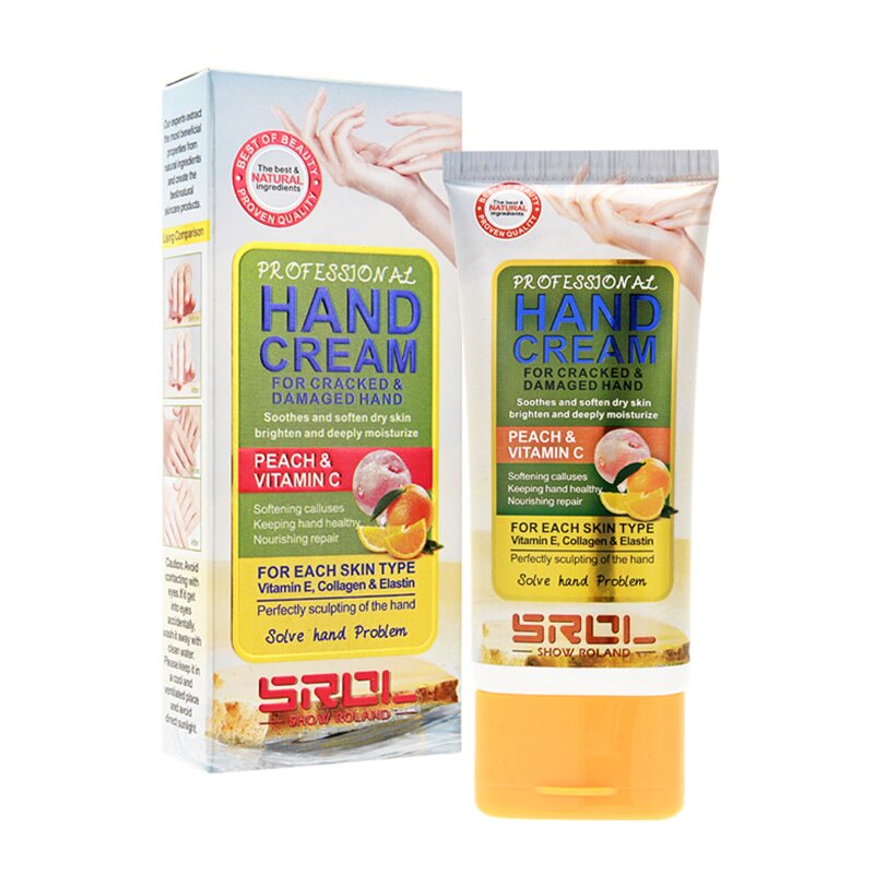 Hand Cream Manufacturer - Wholesale Peach Vitamin C Collagen 60ml for Each Skin