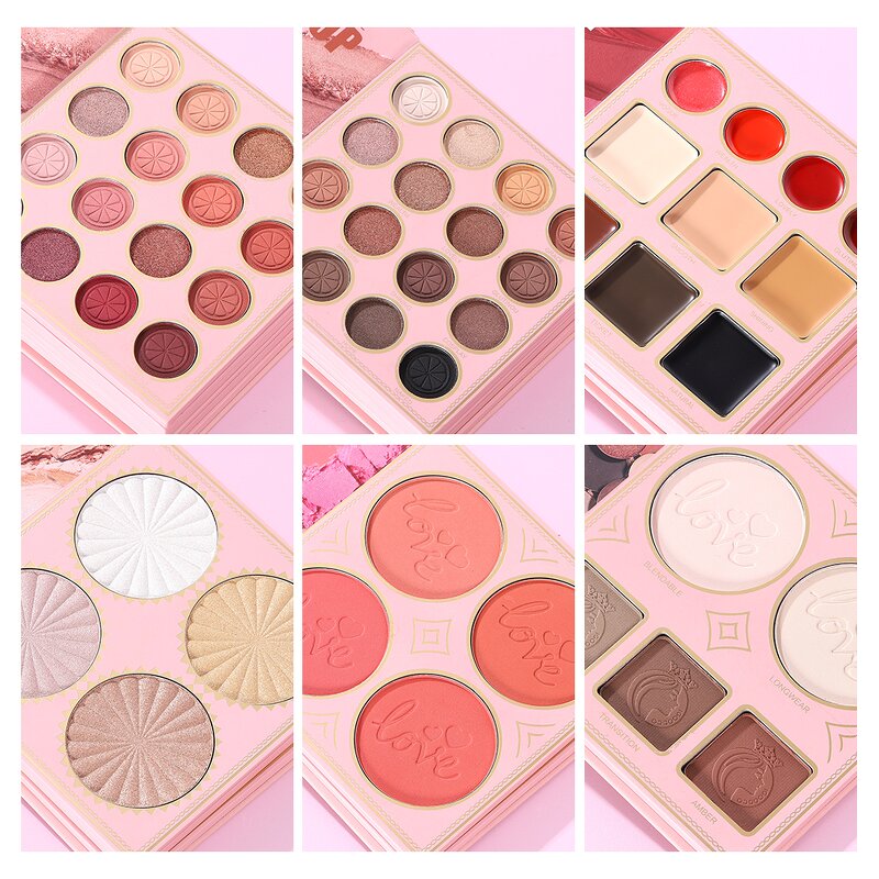 Makeup Palette Manufacturer - Wholesale 6 Layer Book-style Waterproof Matte Natural