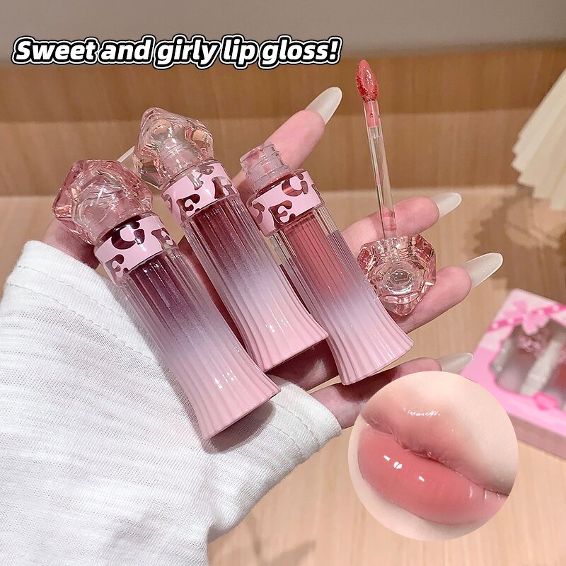 Lip Glaze Manufacturer - Private Label Waterproof Vegan Water Glossy 6 Color