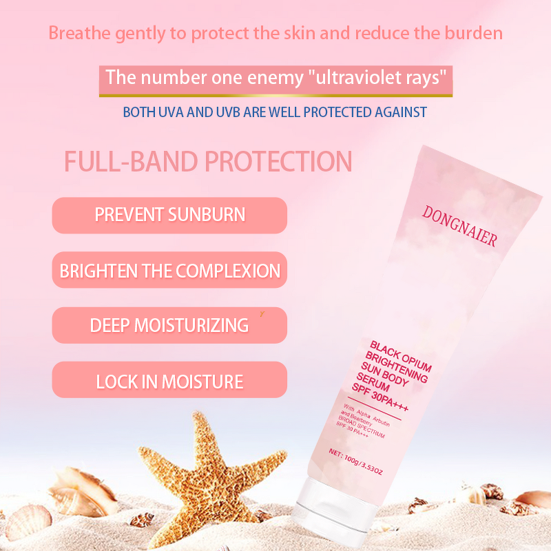 Sunscreen Body Essence Manufacturer - Wholesale 100g Black Opium Brightening SPF 30