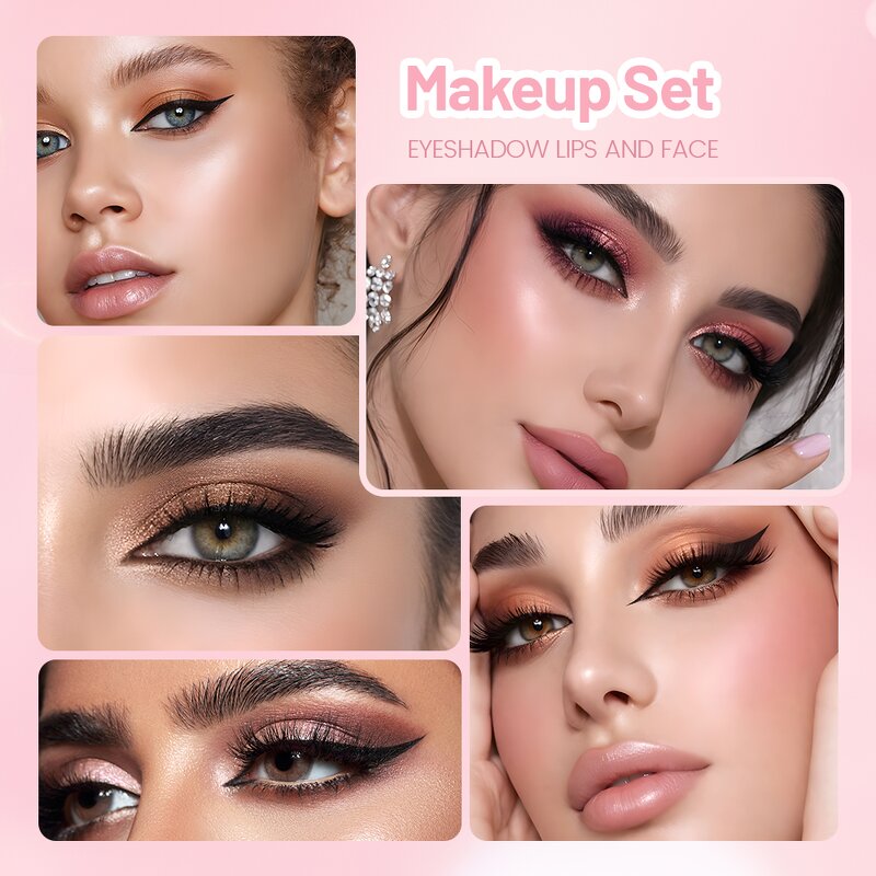 Makeup Set Manufacturer - Best-Selling 3 in 1 24-Color Shimmer Matte Eyeshadow