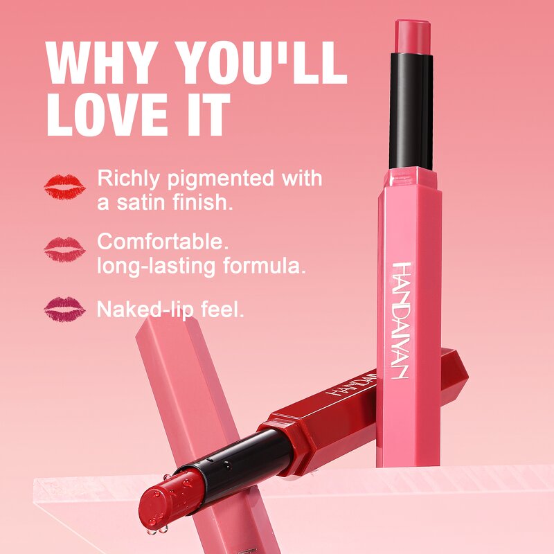 Lipstick Manufacturer - Wholesale Custom Branded 6 Color Waterproof Silky Matte