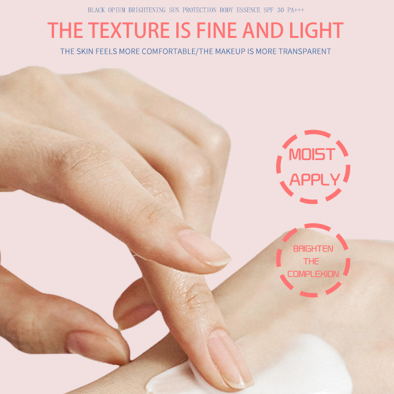 Sunscreen Body Essence Manufacturer - Wholesale 100g Black Opium Brightening SPF 30