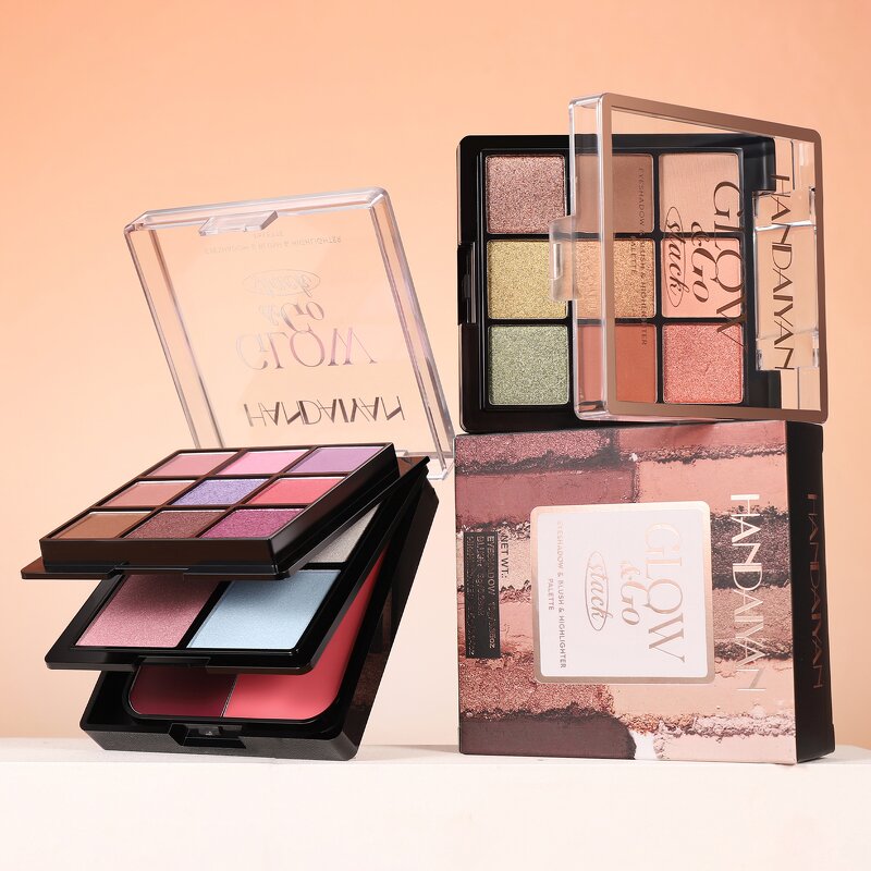 Eyeshadow Palette Manufacturer - 3-Layer 3-in-1 Highlight Blush Combo & Private Label