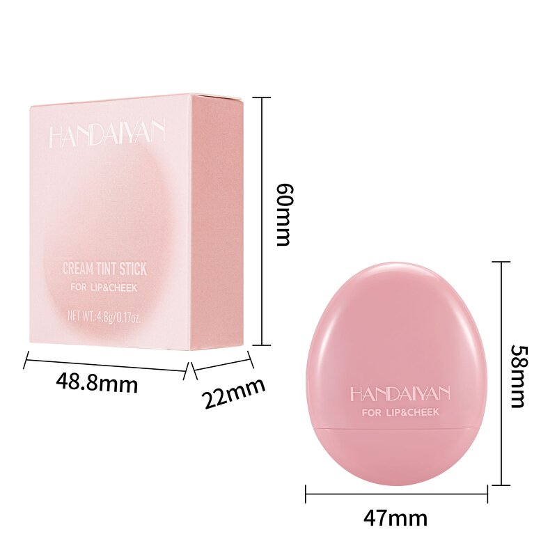 Blush Stick Manufacturer - Wholesale 2 in 1 Cream Tin Natural Nude Matte