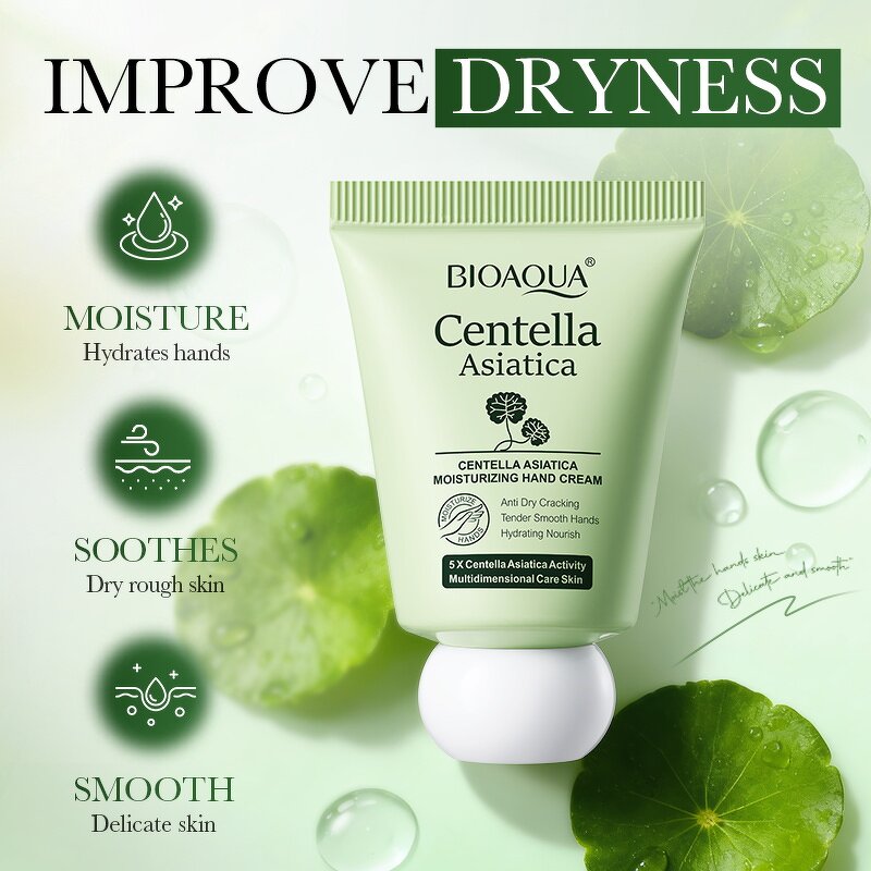 Hand Cream Manufacturer - Centella Asiatica Moisturizing 30g Travel Size Portable