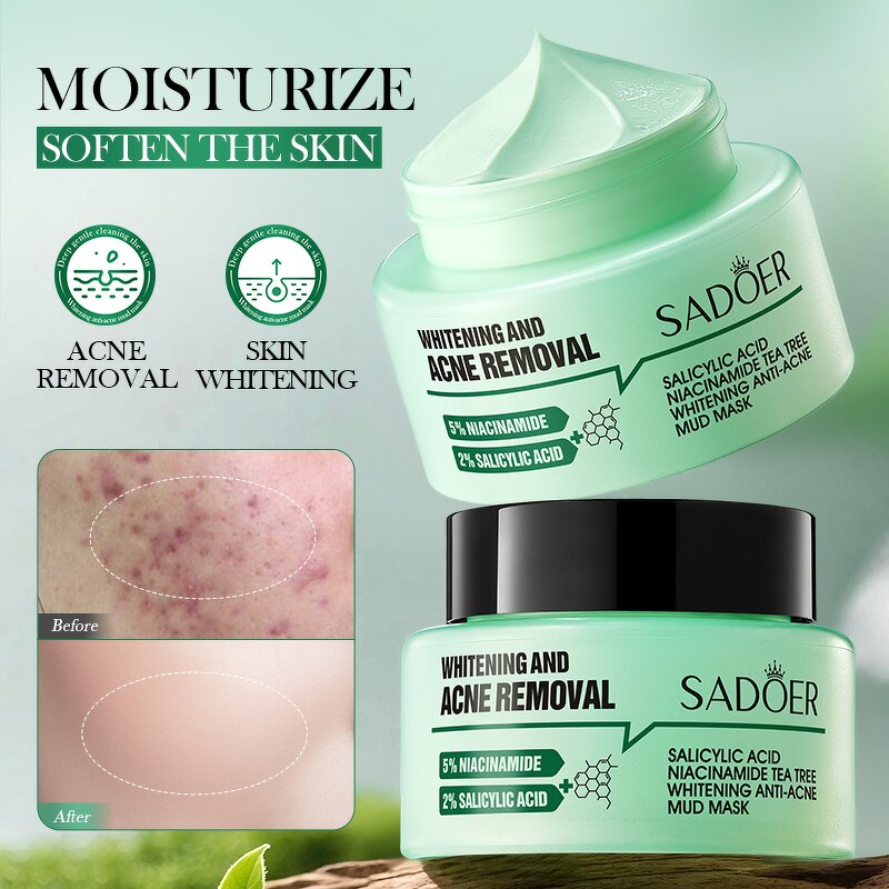 Nud Mask Manufacturer - Salicylic Acid Niacinamide Tea Tree Whitening Anti-acne