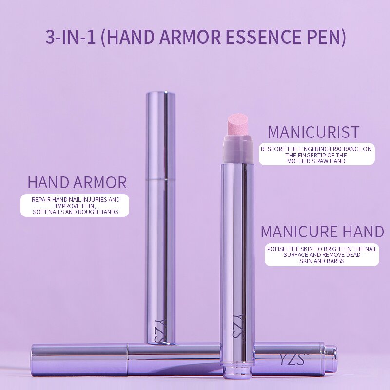 Nail Art Essence Pen Manufacturer - 3 in 1 3.5ml Exfoliate Anti-barb Moisturizing