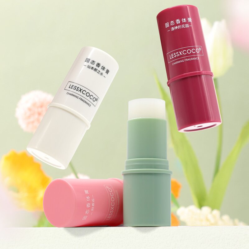 Solid Perfume Kit Manufacturer - Custom Vegan 4 Smell Portable Fresh Long Lasting