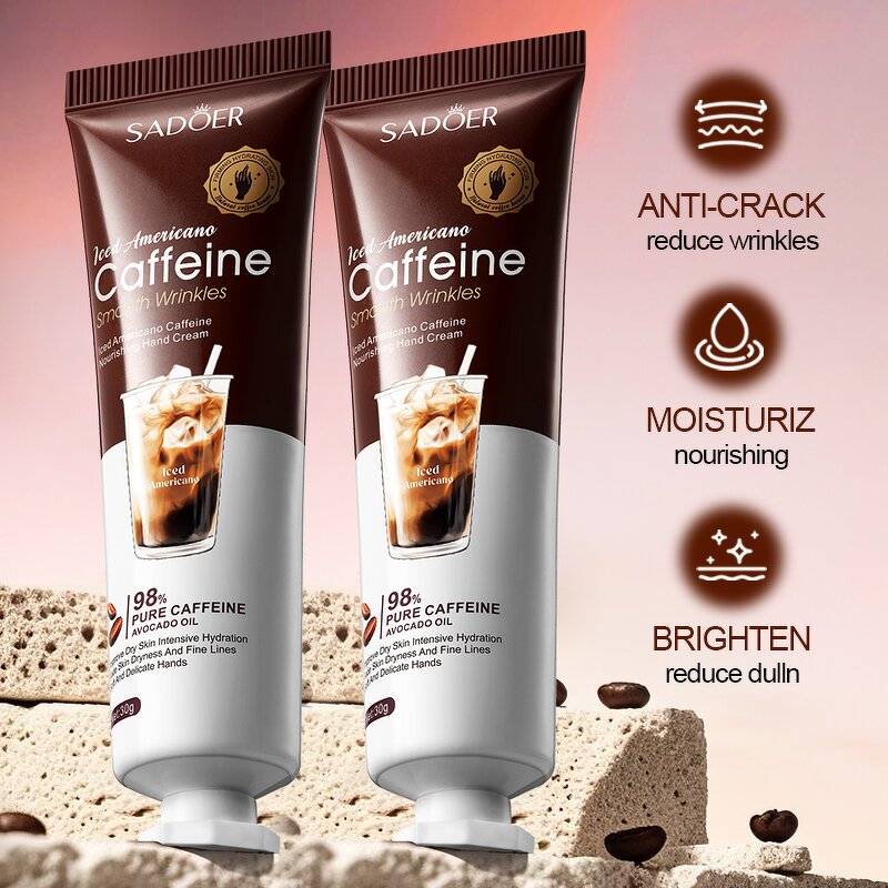 Hand Cream Manufacturer - Wholesale Custom Lced Americano Caffeine 30g Mini