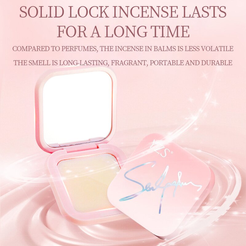 Solid Perfume Set Manufacturer - YZS Floral Long Lasting with Mirror Pink Private