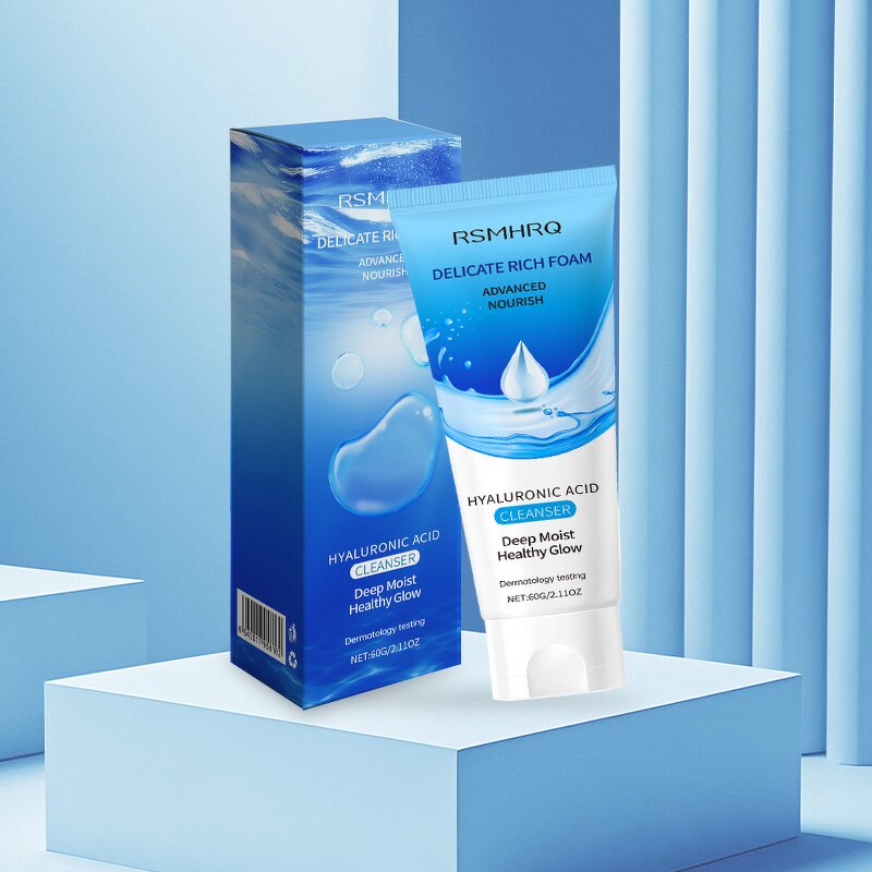 Facial Cleanser Manufacturer - Private Label Hyaluronic Acid Niacinamide Foam