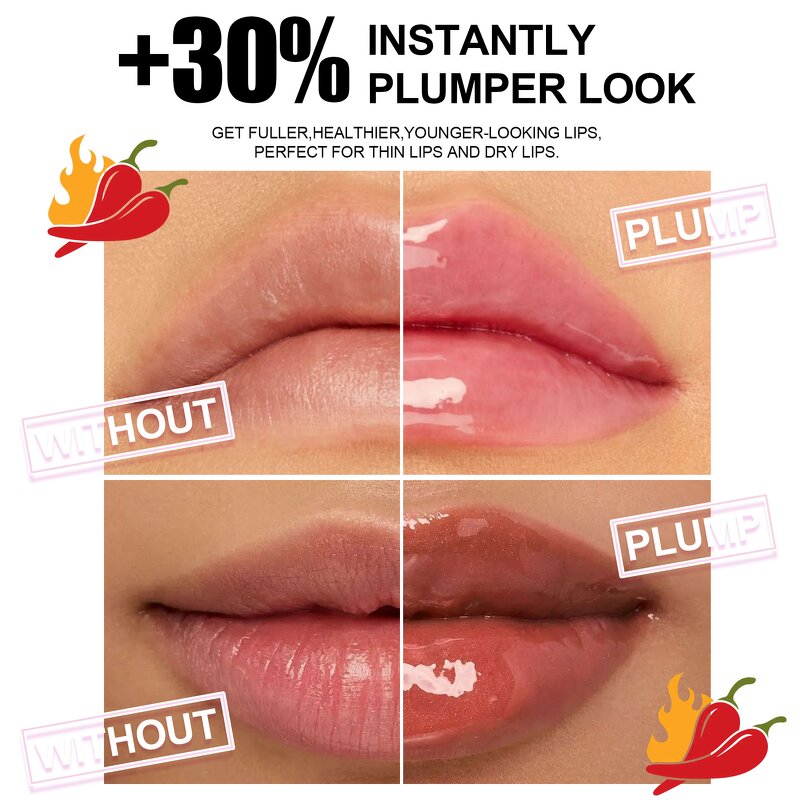 Lip Gloss Manufacturer - HANDAIYAN Silver Tube 6 Color Waterproof Lip Plumping