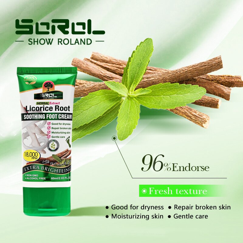 Foot Cream Manufacturer - Wholesale Organic Licorice Root Soothing Moisturizing