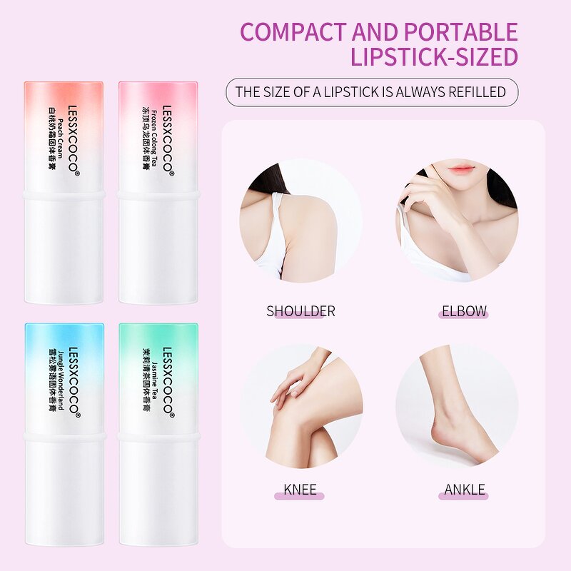 Solid Perfume Manufacturer - LESSXCOCO Private Label Deodorant Pocket Stick OEM