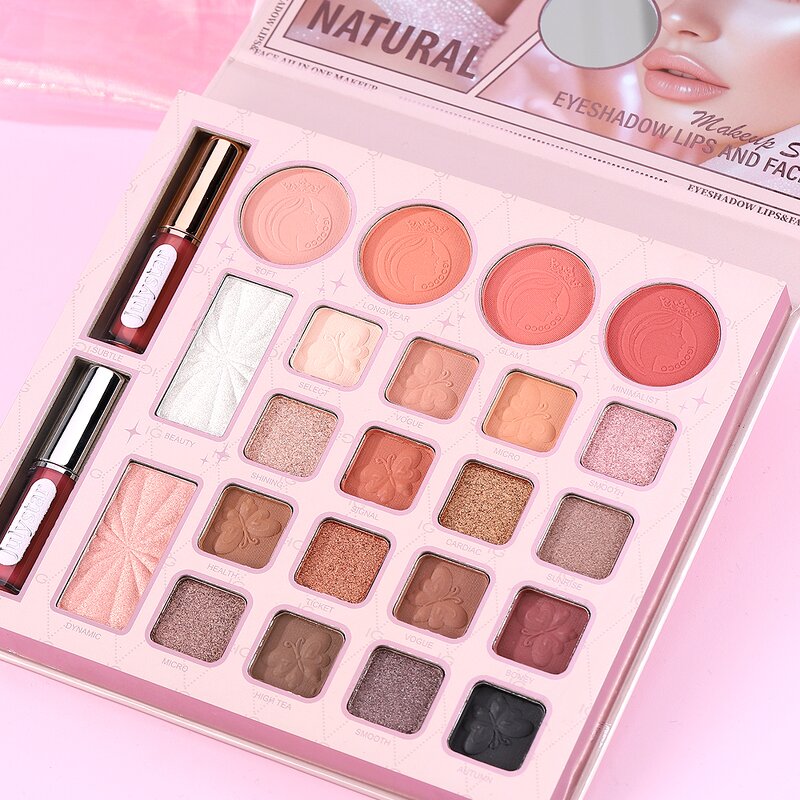 Makeup Set Manufacturer - Best-Selling 3 in 1 24-Color Shimmer Matte Eyeshadow