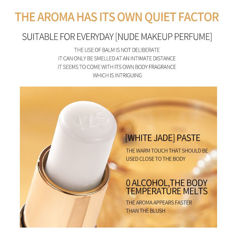 Solid Perfume Stick Manufacturer - YZS 4 Smell Portable Romantic Long Lasting