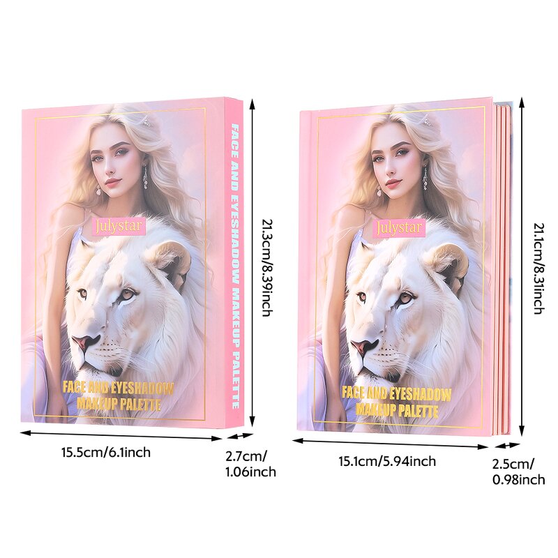 Eyeshadow Palette Manufacturer - Wholesale INS Trendy Book Style with Blush Matte