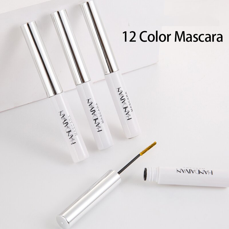 Mascara Manufacturer - Private Label HANDAIYAN Fiber Feather 12-Color Dense Curling