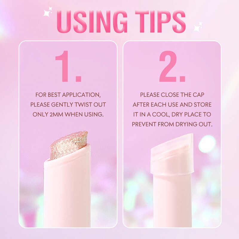 Contour Stick Manufacturer - 6 Color Pearl Shine Waterproof Jelly Highlighter