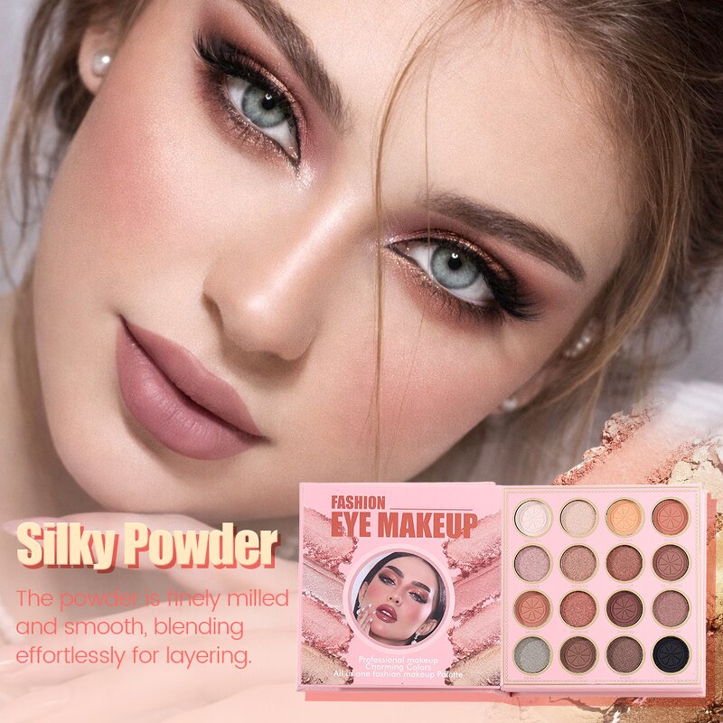 Makeup Palette Manufacturer - Wholesale 6 Layer Book-style Waterproof Matte Natural