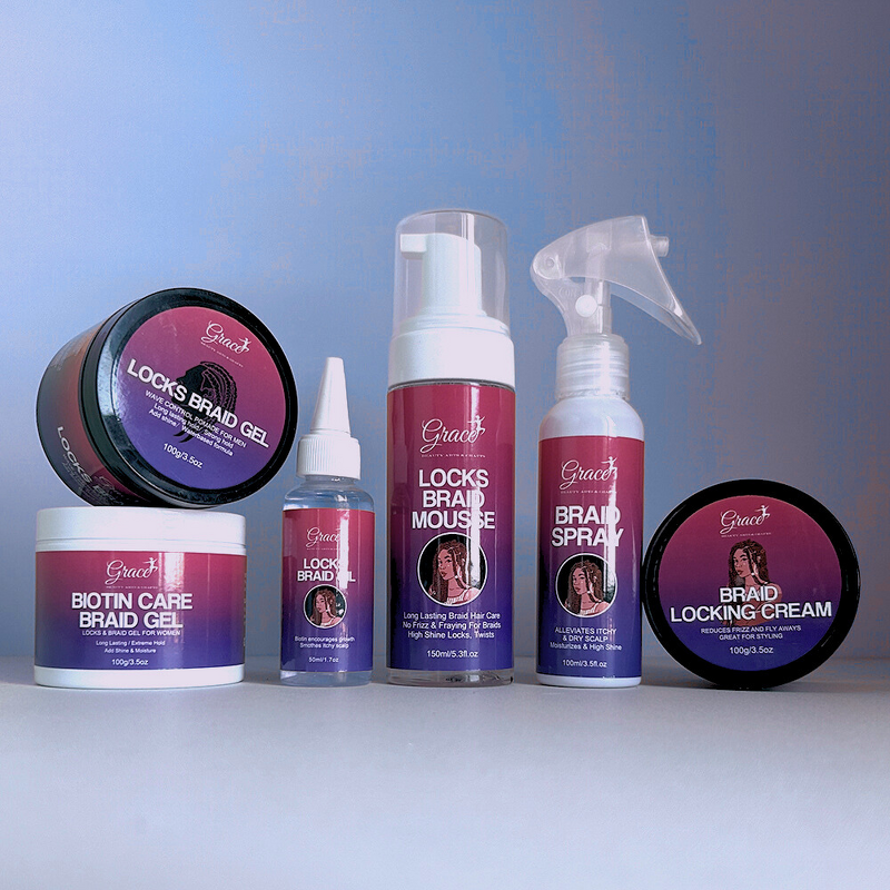 Braid Gel Pomade - Manufacturer - Custom Flake-free Extreme Hold Braided Hairstyles Edge Control