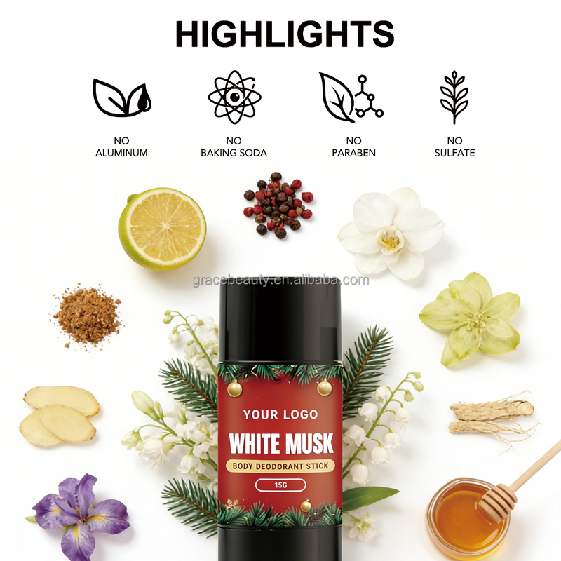 Women's Deodorant Balm - Manufacturer - Long Lasting Underarm Solid Perfume Stick Deodorant