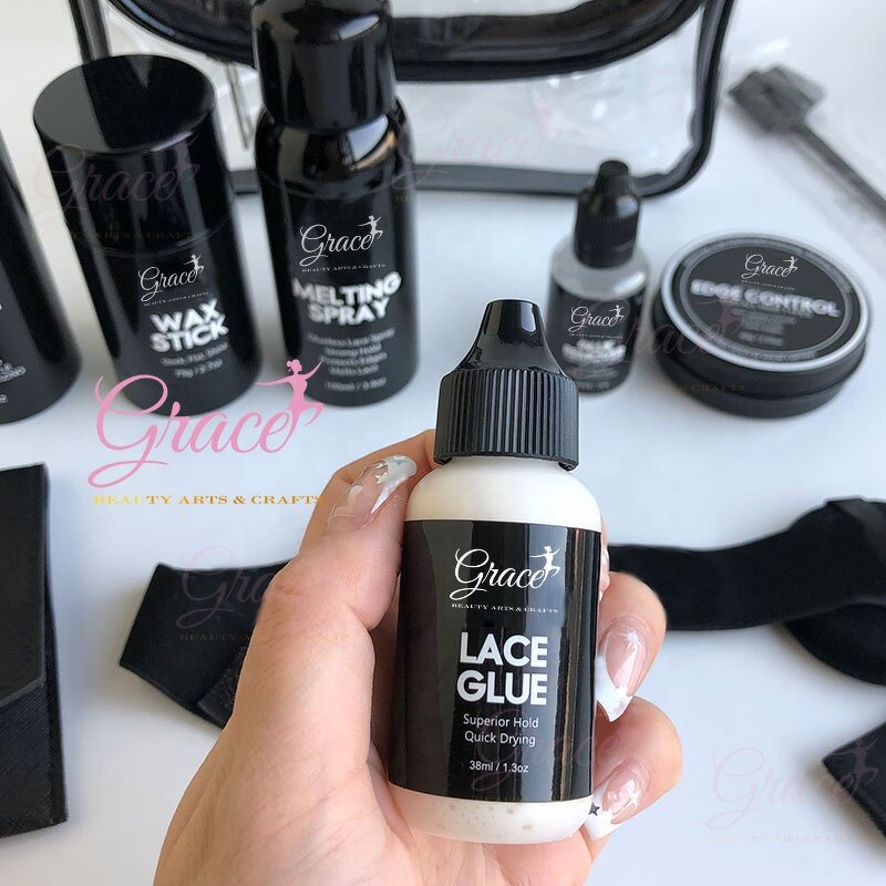 Lace Wig Install Kit - Manufacturer - New Arrival Custom Logo Glue Remover Wax Stick Mousse Spray