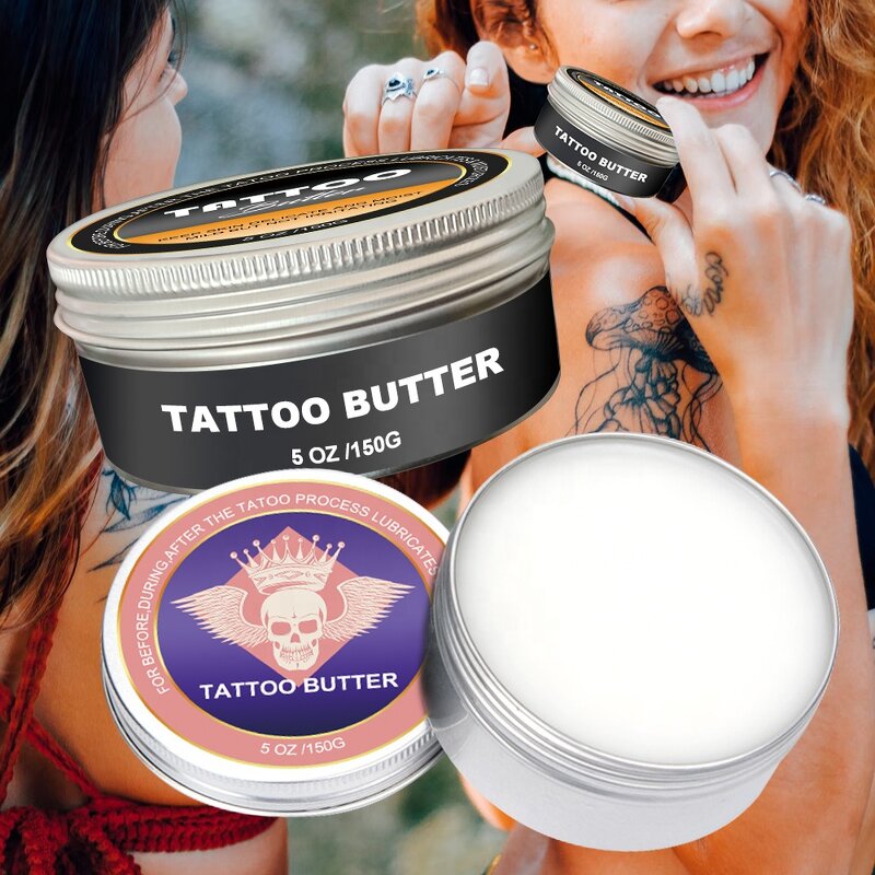 Tattoo Aftercare Cream - Manufacturer - Private Label Repair Heal Balm Preserve Tattoo Organic Butter