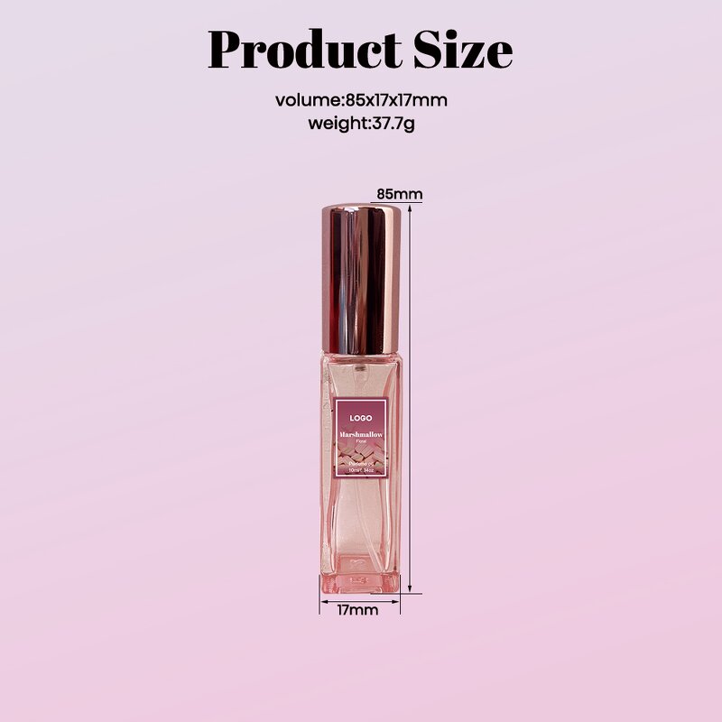 Women's Body Mist Spray - Manufacturer - 10 ml Sweet Marshmallow Amber Vanilla Musk Eau De Parfum