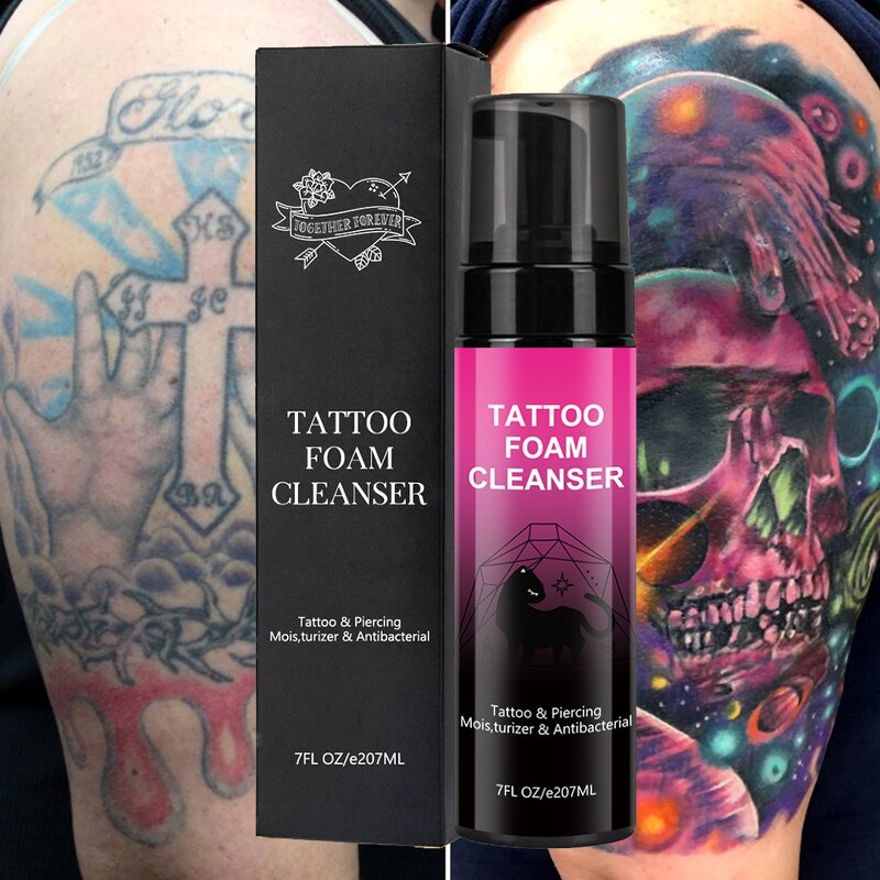 Tattoo Wash Soap - Manufacturer - Private Label Aftercare Foam Cleanser for Tattoos