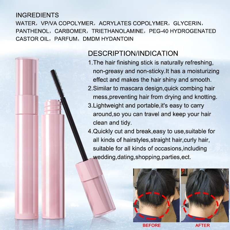 Wig Edge Control Gel - Manufacturer - OEM Private Label Pineapple Scent Strong Hold Styling Wax Stick