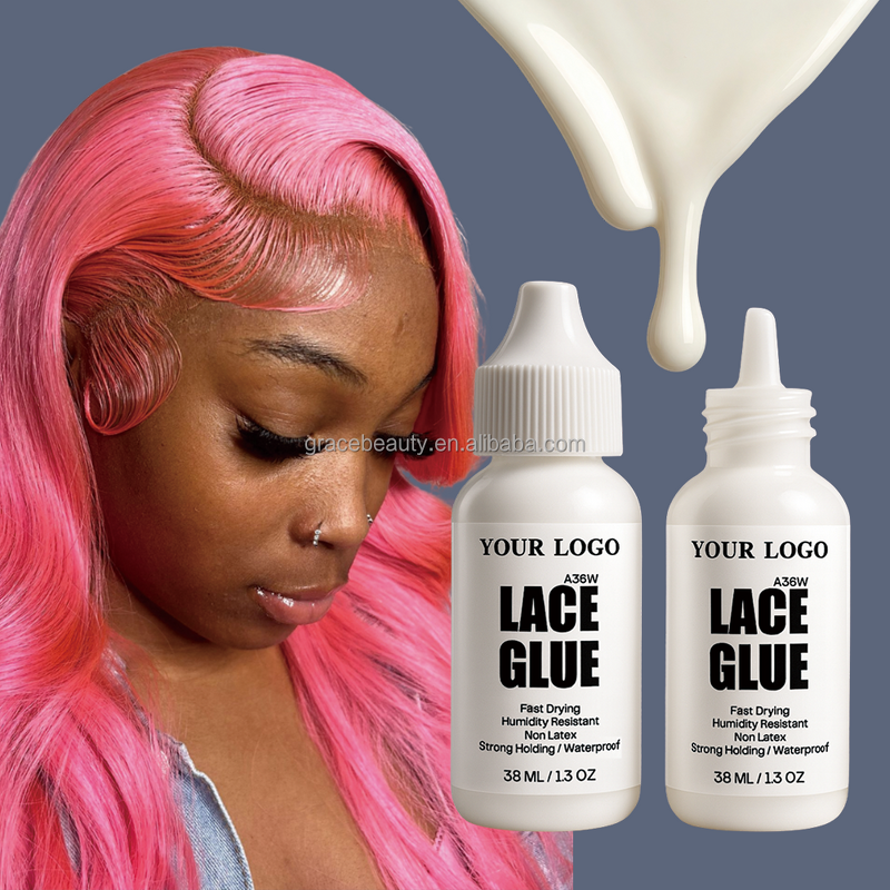 Lace Wig Adhesive Glue - Manufacturer - Waterproof Sweatproof Flawless Hold for Frontals Closure