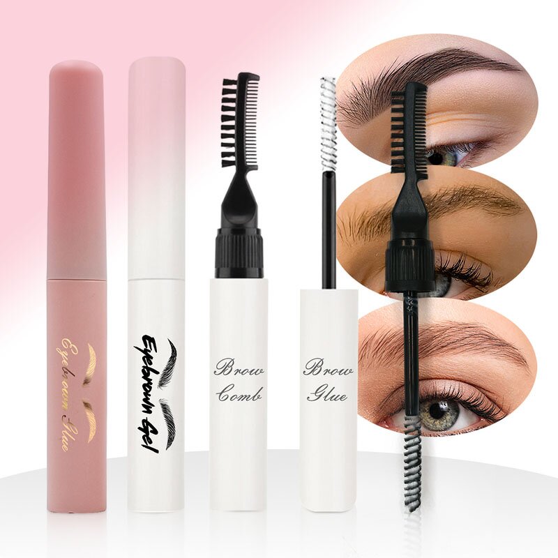 Eyebrow Styling Wax Brush - Manufacturer - Double Headed Waterproof Eyebrow Sculpt Gel Brush