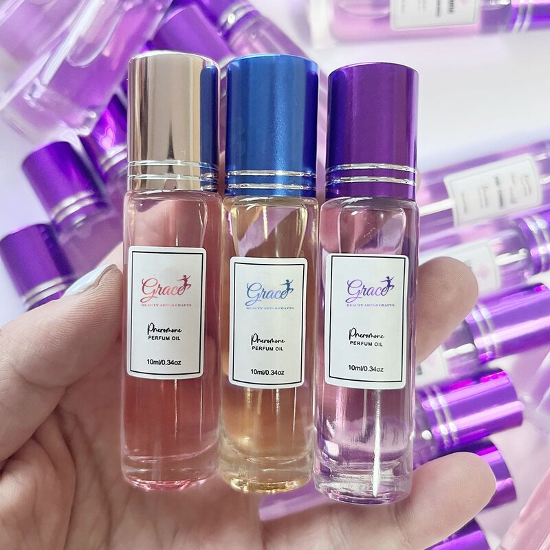 Roll-On Pheromone Perfume - Manufacturer - Women's Jasmine Long-Lasting Original Fragrance Oil