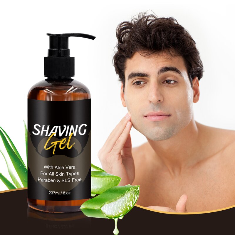 Beard Shaving Gel - Manufacturer - Wholesale Pre-Shave Beard Grooming Gel for Men